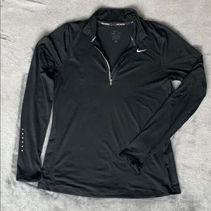 Women’s Black Nike Dri-Fit Quarter Zip
